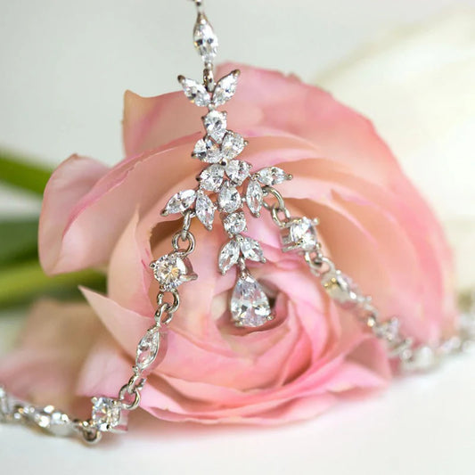 Rhinestone Hair Chain European