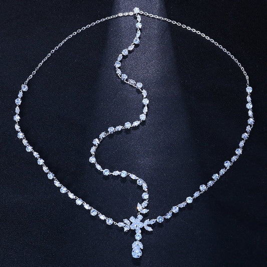 Rhinestone Hair Chain European